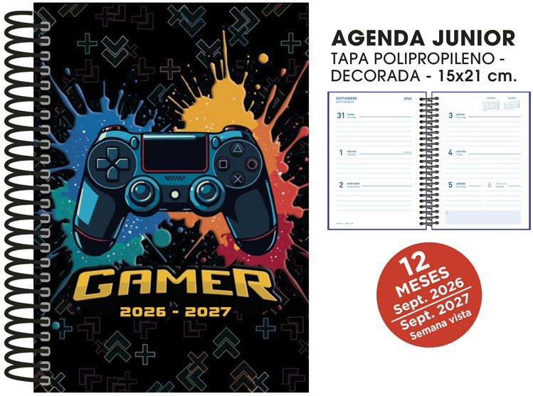 Agenda escolar Senfort